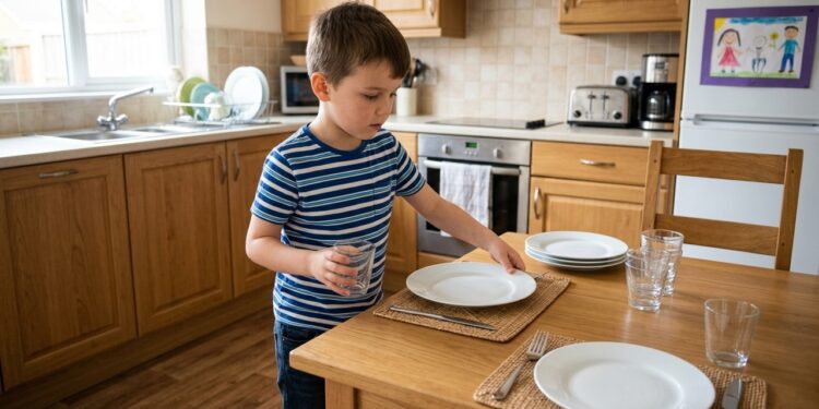 Estudos indicam que crianças que participam das tarefas domésticas desenvolvem uma habilidade essencial para o futuro