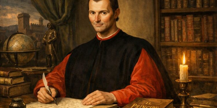 Nicolau Maquiavel, pensador político e autor de 'O Príncipe': "Os fins justificam os meios."