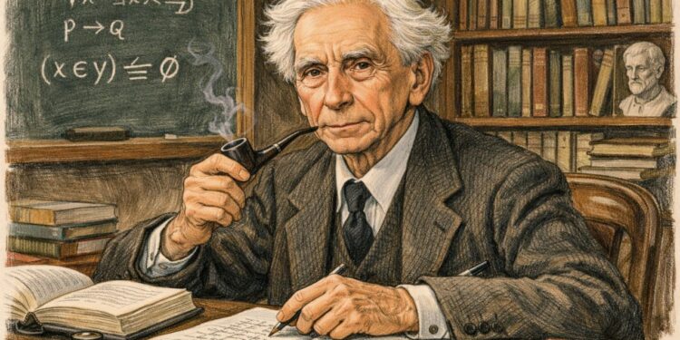 Bertrand Russell, filósofo analítico e lógico: "O problema do mundo é que os tolos têm certeza e os inteligentes estão cheios de dúvidas."