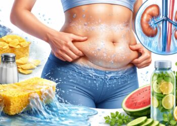 Nem sempre é gordura: por que o corpo retém água e como reduzir o volume