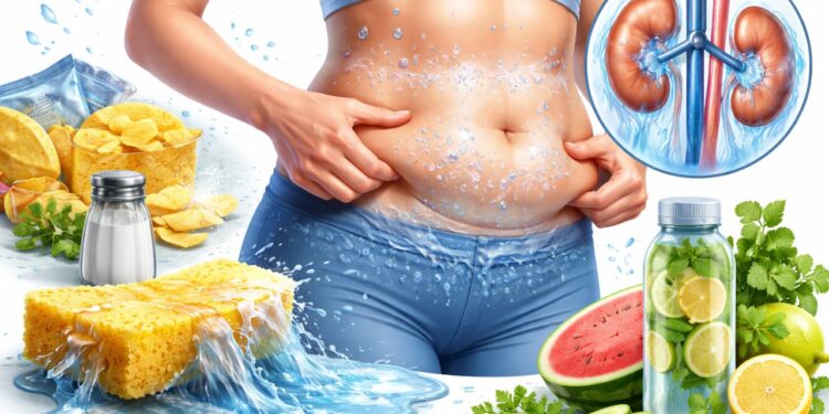 Nem sempre é gordura: por que o corpo retém água e como reduzir o volume