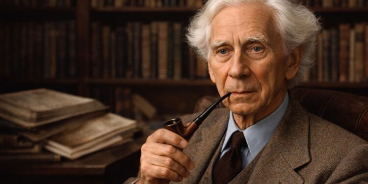 Bertrand Russell, filósofo analítico e lógico: "O problema do mundo é que os tolos têm certeza e os inteligentes estão cheios de dúvidas."