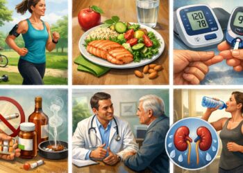 6 hábitos que ajudam a proteger os rins e reduzir o risco de insuficiência renal