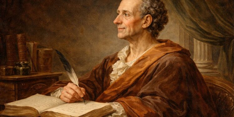 Montesquieu, filósofo francês (1689–1755): "Liberdade é o direito de fazer tudo o que as leis permitem."