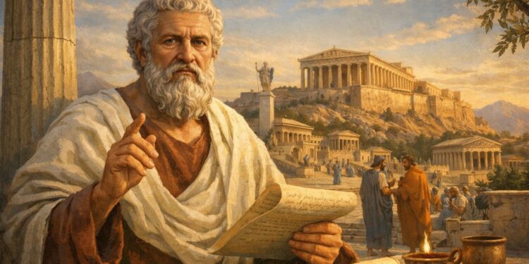 Platão, filósofo grego e discípulo de Sócrates: "A coisa mais indispensável a um homem é reconhecer o uso que deve fazer do seu próprio conhecimento."