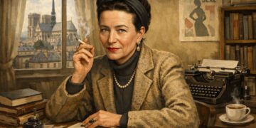 Simone de Beauvoir, filósofa francesa e escritora feminista: "Não se nasce mulher: torna-se."