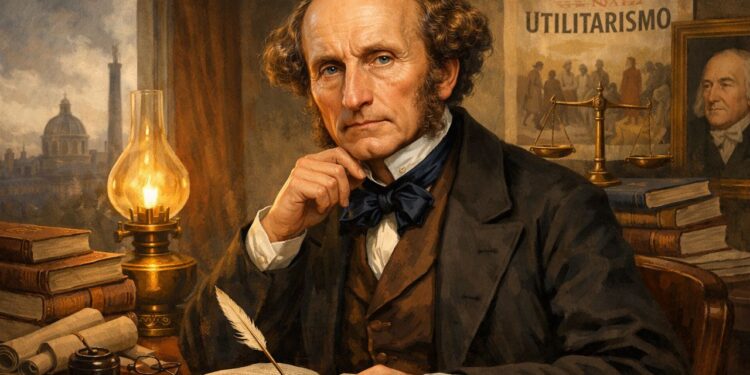 John Stuart Mill, filósofo utilitarista e liberal: "A liberdade de um termina onde começa a liberdade do outro."