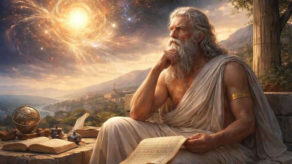 Anaxágoras, filósofo pré-socrático e estudioso da mente: "Tudo está em tudo."