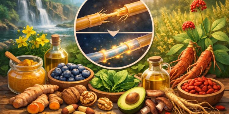 Seu corpo pode estar tentando regenerar nervos e sua alimentação com estes 5 ingredientes influenciam mais do que você imagina