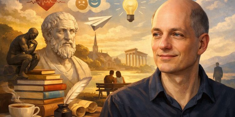 Alain de Botton, divulgador da filosofia e autor sobre emoções: “Ansiedade é o preço da ambição”