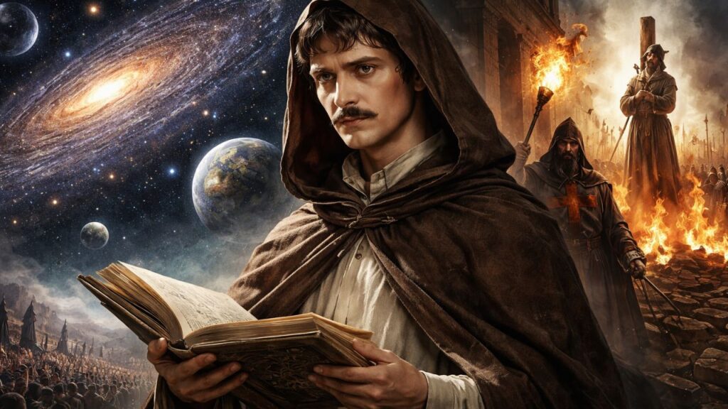 Giordano Bruno, defensor do infinito do universo e condenado pela Inquisição: “O universo é infinito e cheio de mundos” 