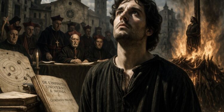 Giordano Bruno, defensor do infinito do universo e condenado pela Inquisição: “O universo é infinito e cheio de mundos”