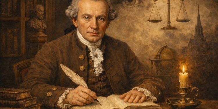 Immanuel Kant, fundador do criticismo e teórico da moral autônoma: “O esclarecimento é a saída da menoridade”