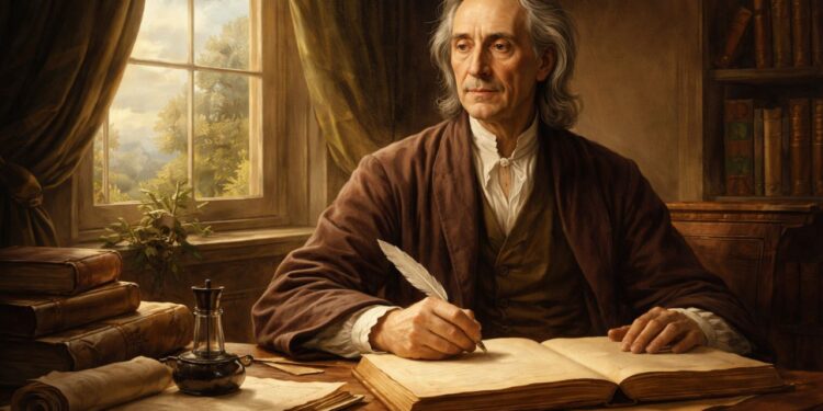 John Locke, teórico do empirismo e do liberalismo político: “A mente é uma tábula rasa”