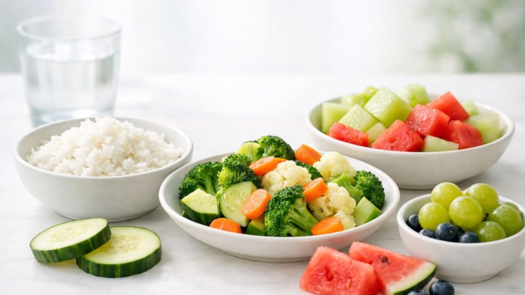 Estômago pesado após comer? Veja os alimentos que aceleram o esvaziamento gástrico e ajudam na digestão