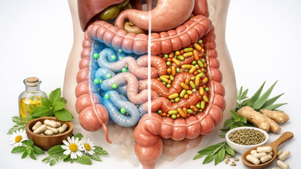 Nem sempre é má alimentação: o que pode estar causando seu desconforto abdominal e como reduzir com suplementos naturais