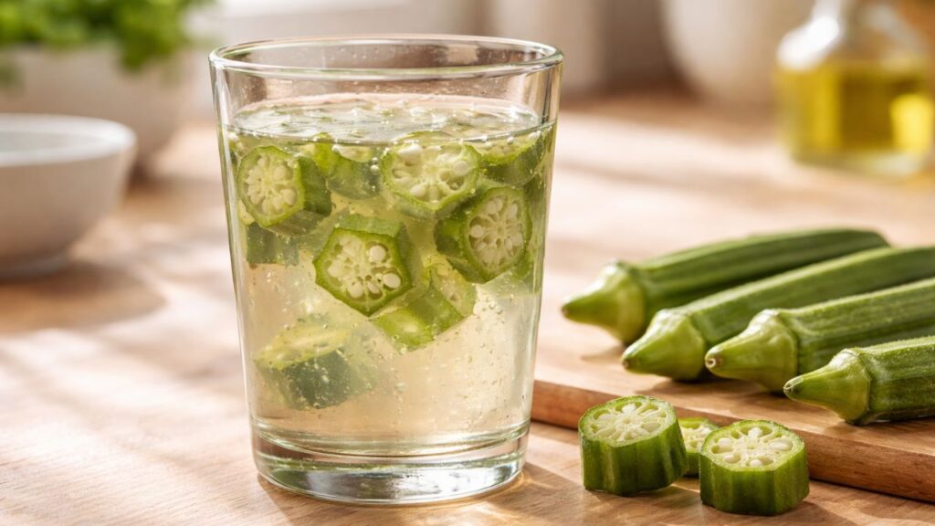 Água de quiabo ajuda no diabetes? O que a ciência realmente diz sobre esse hábito popular