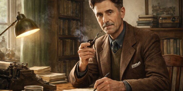 George Orwell, escritor e crítico social: “Em tempos de mentira, dizer a verdade é revolucionário.”