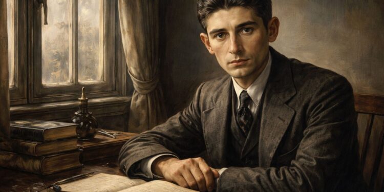 Franz Kafka, escritor e pensador existencialista: “Um livro deve ser o machado que quebra o mar congelado dentro de nós.”