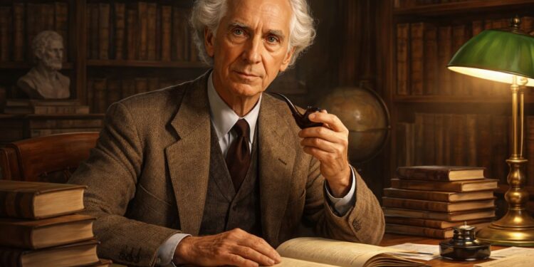Bertrand Russell, pensador e Nobel de Literatura: “O problema do mundo é que os tolos têm certeza de tudo, e os inteligentes vivem cheios de dúvidas.”