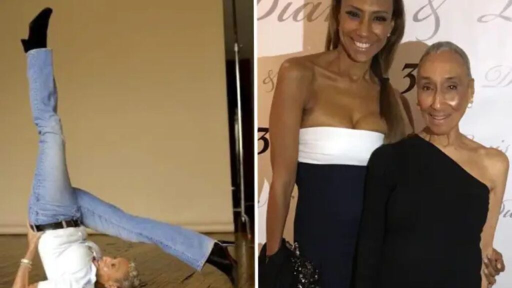 Minha avó ensinava balé e conseguia fazer espacate aos 90 anos. Ela me mostrou como comer e se exercitar e que idade é só um número.