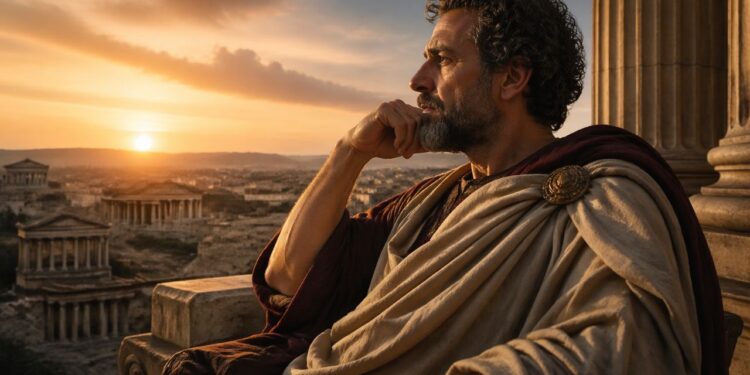 Marco Aurélio, líder estoico e introspectivo: “A felicidade da tua vida depende da qualidade dos teus pensamentos.”