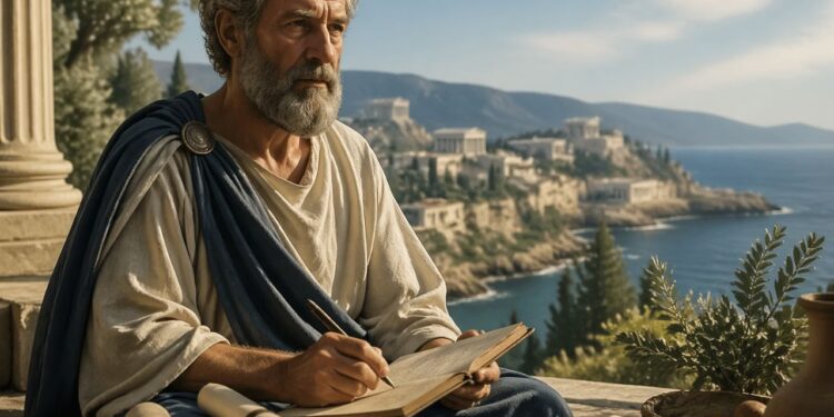 Aristóteles, pensador lógico e observador da natureza: “Somos o que repetidamente fazemos. A excelência, portanto, não é um ato, mas um hábito.”