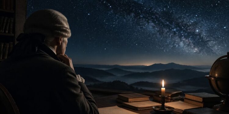 Immanuel Kant, teórico da razão e da moral: “O céu estrelado acima de mim e a lei moral dentro de mim.”