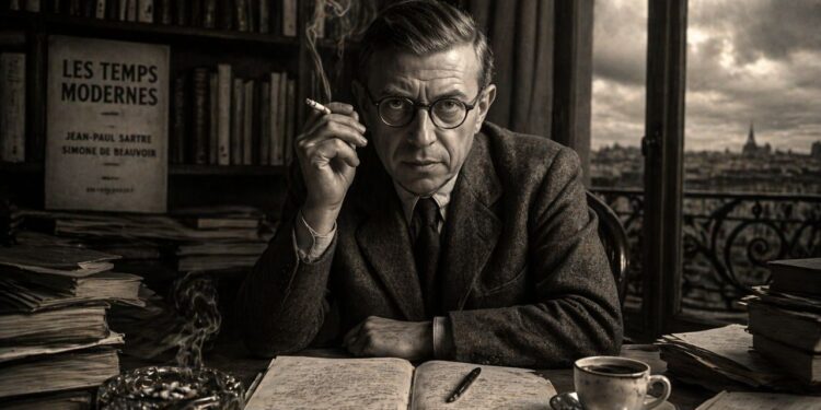 Jean-Paul Sartre, defensor da liberdade e da responsabilidade: “O homem está condenado a ser livre.”