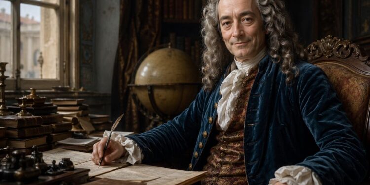 Voltaire, crítico da intolerância e defensor da razão: “Posso não concordar com o que dizes, mas defenderei até a morte o teu direito de dizê-lo.”