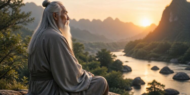 Laozi, mestre da simplicidade e do fluxo: “Aquele que conhece os outros é sábio; aquele que conhece a si mesmo é iluminado.”