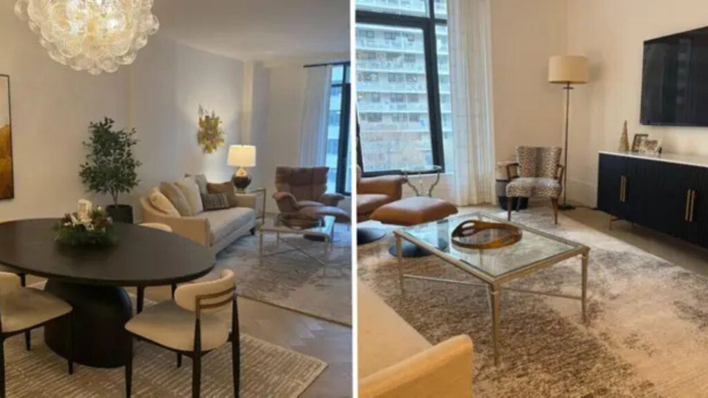 Mudei para um apartamento maior aos 74. Meu filho e netos adoram.