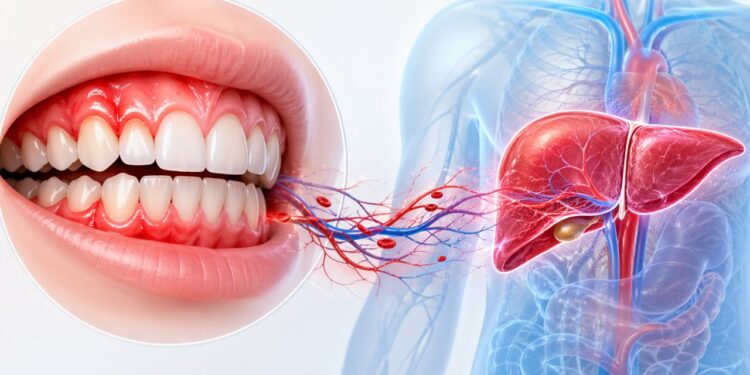 5 sinais na gengiva que podem indicar inflamação no fígado e você nem percebe