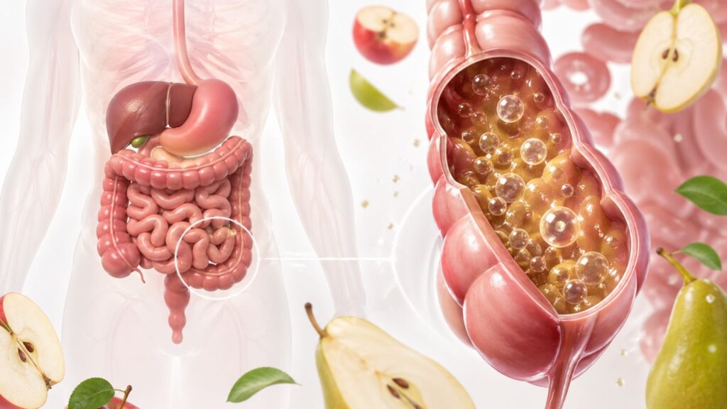 Nem sempre é problema: o que os gases após consumir frutas podem revelar sobre sua saúde intestinal