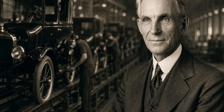 Henry Ford, fundador da Ford Motor Company e criador da linha de montagem: “Se você pensa que pode ou não pode, você está certo”