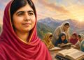 Malala Yousafzai, vencedora do Prêmio Nobel da Paz e defensora da educação feminina: “Uma criança, um professor, um livro e uma caneta podem mudar o mundo”