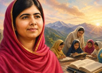 Malala Yousafzai, vencedora do Prêmio Nobel da Paz e defensora da educação feminina: “Uma criança, um professor, um livro e uma caneta podem mudar o mundo”