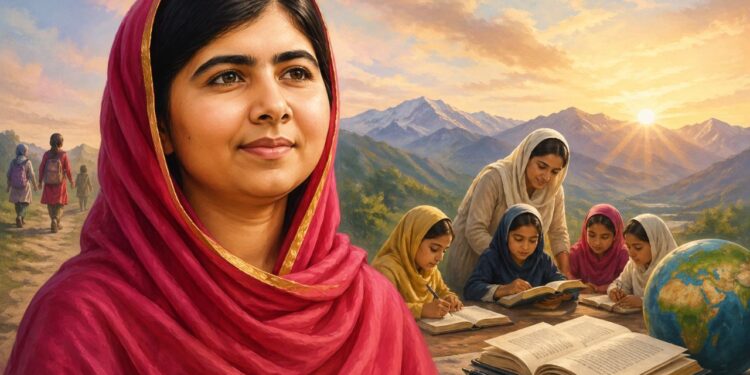 Malala Yousafzai, vencedora do Prêmio Nobel da Paz e defensora da educação feminina: “Uma criança, um professor, um livro e uma caneta podem mudar o mundo”