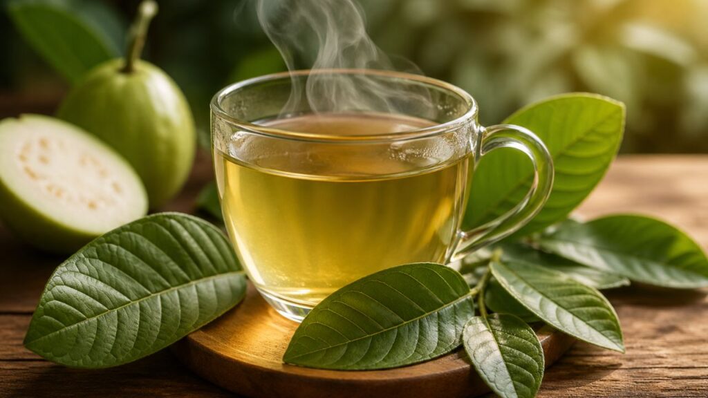 Tomar chá de folha de goiaba faz bem todo dia? A ciência revela o que acontece no seu corpo