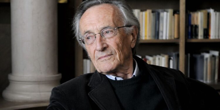 Jean-François Lyotard, teórico da pós-modernidade e crítico das metanarrativas: “Incredulidade em relação às metanarrativas”