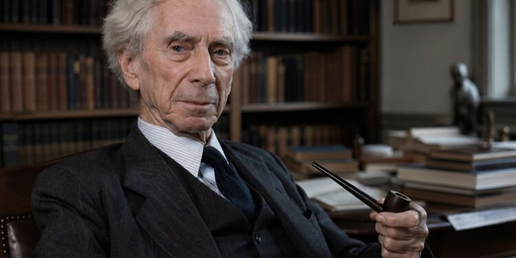 Bertrand Russell, coautor de Principia Mathematica e crítico social: “O problema do mundo é que os estúpidos são confiantes”