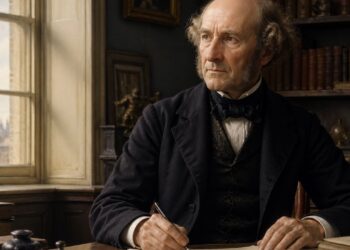 John Stuart Mill, defensor da liberdade individual e autor de Sobre a Liberdade: “A liberdade de um termina onde começa a do outro”