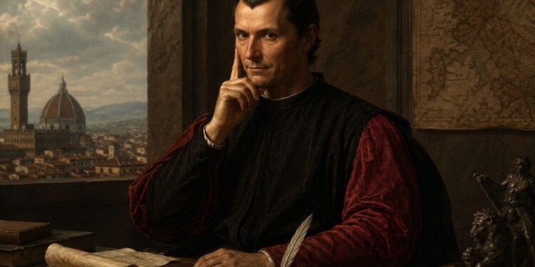 Nicolau Maquiavel, autor de O Príncipe e teórico do realismo político: “É melhor ser temido do que amado”
