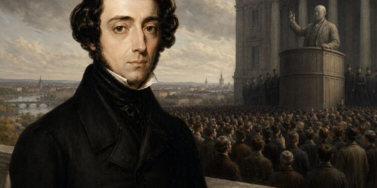 Alexis de Tocqueville, autor de A Democracia na América e analista da igualdade: “A igualdade pode levar à servidão”