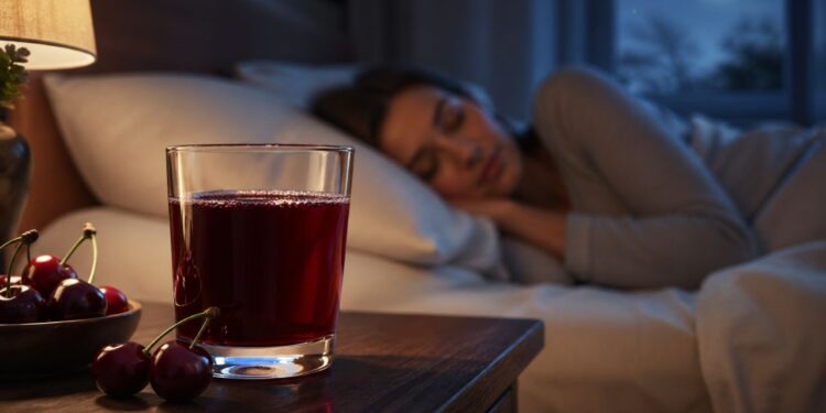Antes de dormir, veja por que o suco de cereja ácida pode ajudar seu corpo a relaxar e ter um sono mais profundo