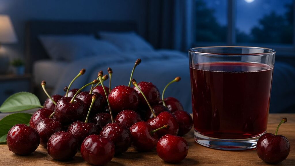 Antes de dormir, veja por que o suco de cereja ácida pode ajudar seu corpo a relaxar e ter um sono mais profundo