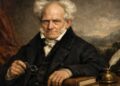 Arthur Schopenhauer, filósofo alemão (1788–1860), conhecido por seu pensamento pessimista: “O homem é um animal metafísico.”