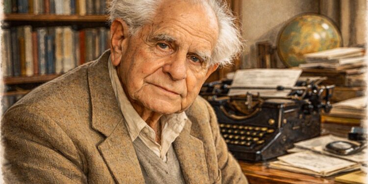 Karl Popper, filósofo da ciência e crítico do historicismo: "A verdadeira ignorância não é a ausência de conhecimento, mas a recusa em adquiri-lo.”