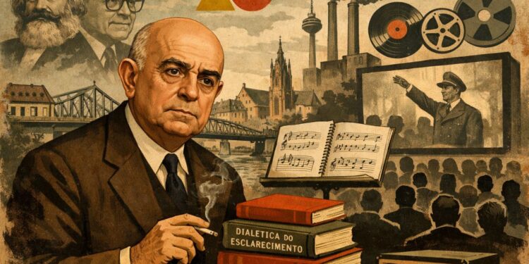 Theodor Adorno, filósofo da Escola de Frankfurt e crítico cultural: "Escrever poesia depois de Auschwitz é um ato bárbaro.”