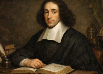 Baruch Spinoza, filósofo holandês racionalista (1632–1677): "O homem não é um império dentro de um império."